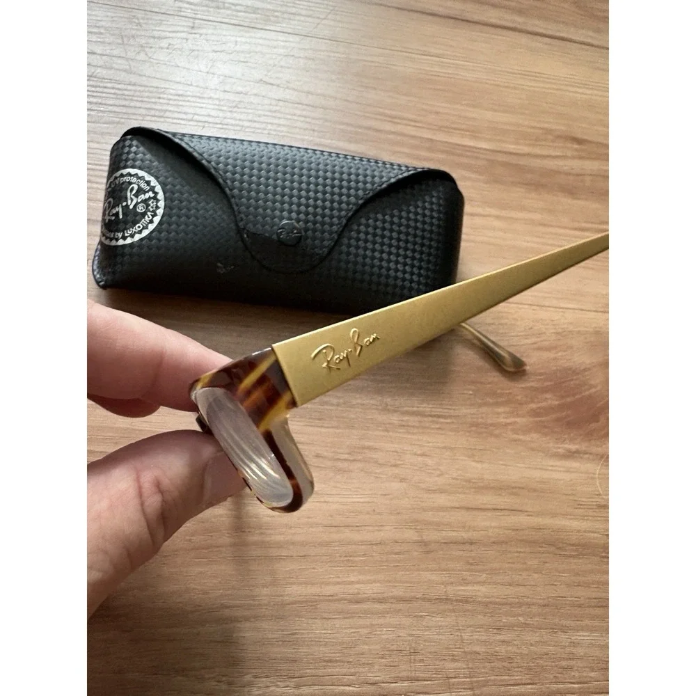 Ray-Ban Eyeglasses Titanium RB 5142 2328 52 [] 17 145 MM Tortoise Havana Brown